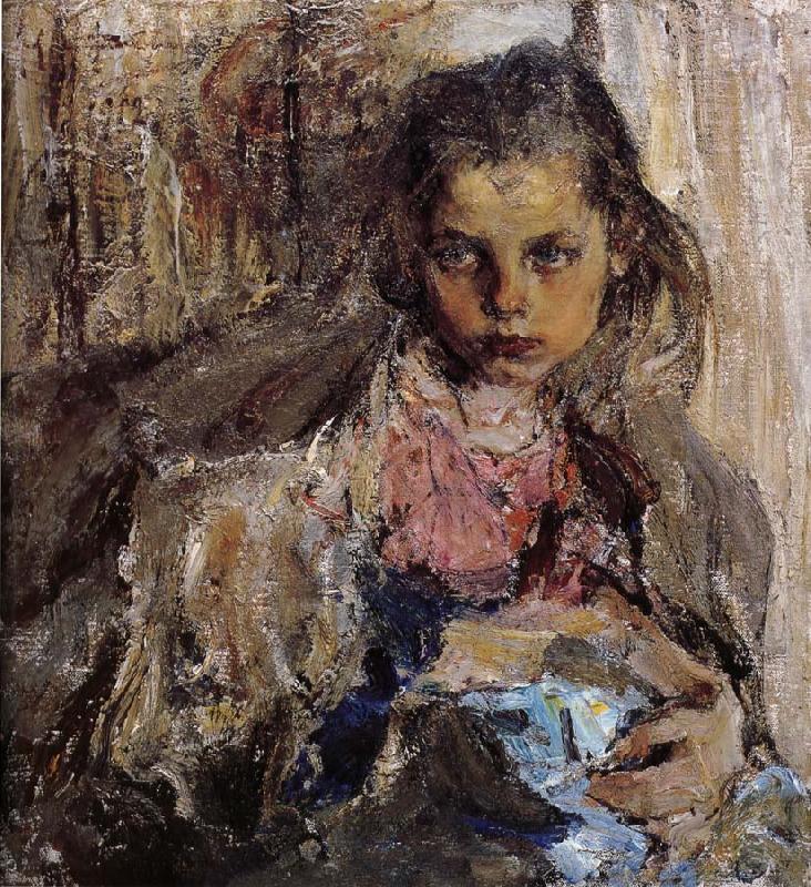 Nikolay Fechin Portrait of girl